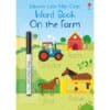 Carte cu activitati scrie si sterge - Word book on the farm 1
