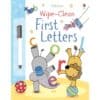 Carte cu activitati scrie si sterge - Wipe - Clean first letters 1