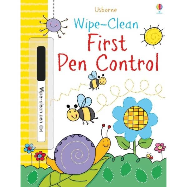 Carte sterge si scrie - Wipe-Clean first pen control 1