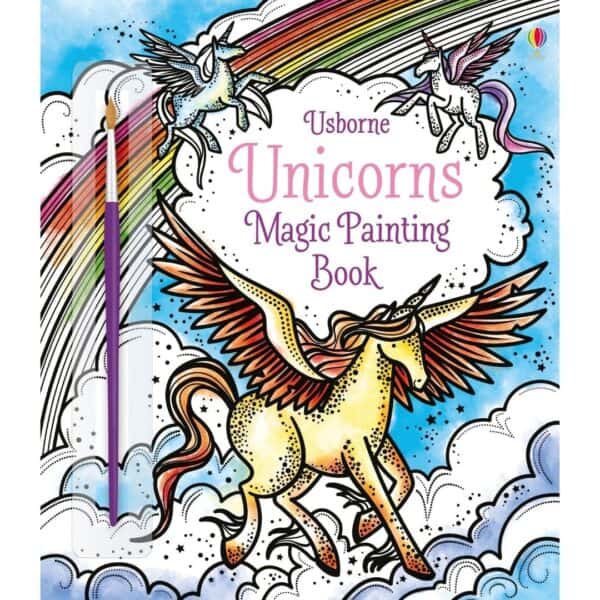 Carte de pictat cu apa – Magic Painting Unicorns 1
