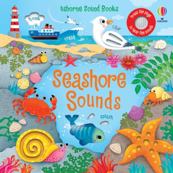Seashore Sounds – Carte cu sunete de la malul marii 1