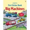 Carte cu stickere - First Sticker Book Big Machines 1
