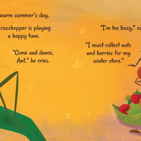 Carte pentru copii - The ant and the Grasshopper