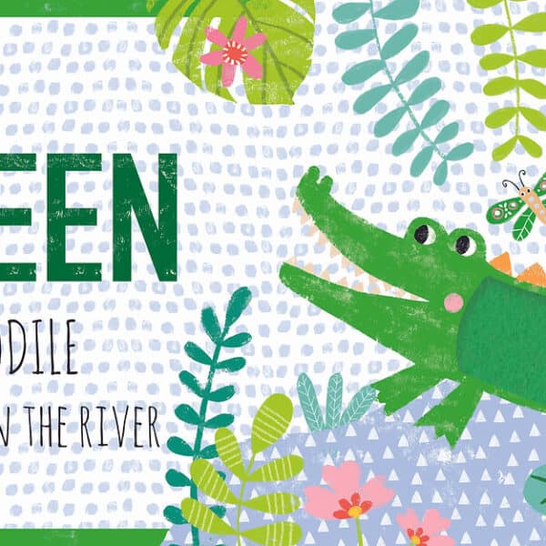 Carte Felt Friends - Colours in the Jungle 1