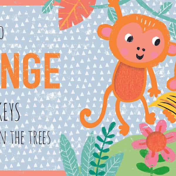 Carte Felt Friends - Colours in the Jungle 2