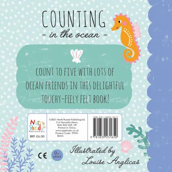 Carte Felt Friends - Counting in the Ocean 1
