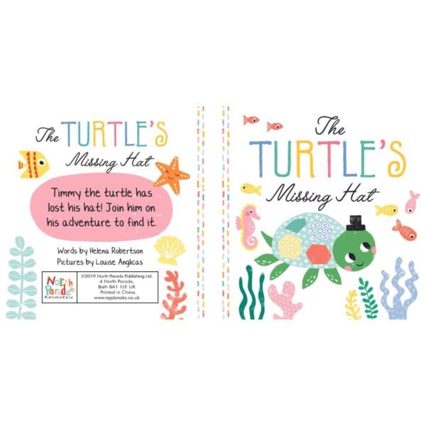 Carte cu povesti The Turtle's Missing Hat