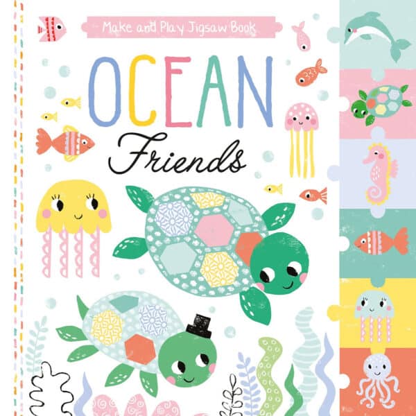 Carte cu puzzle Pull Out Jigsaw - Ocean Friends