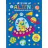 Carte de colorat pentru copii cu activitati - Dress Me Up - Aliens
