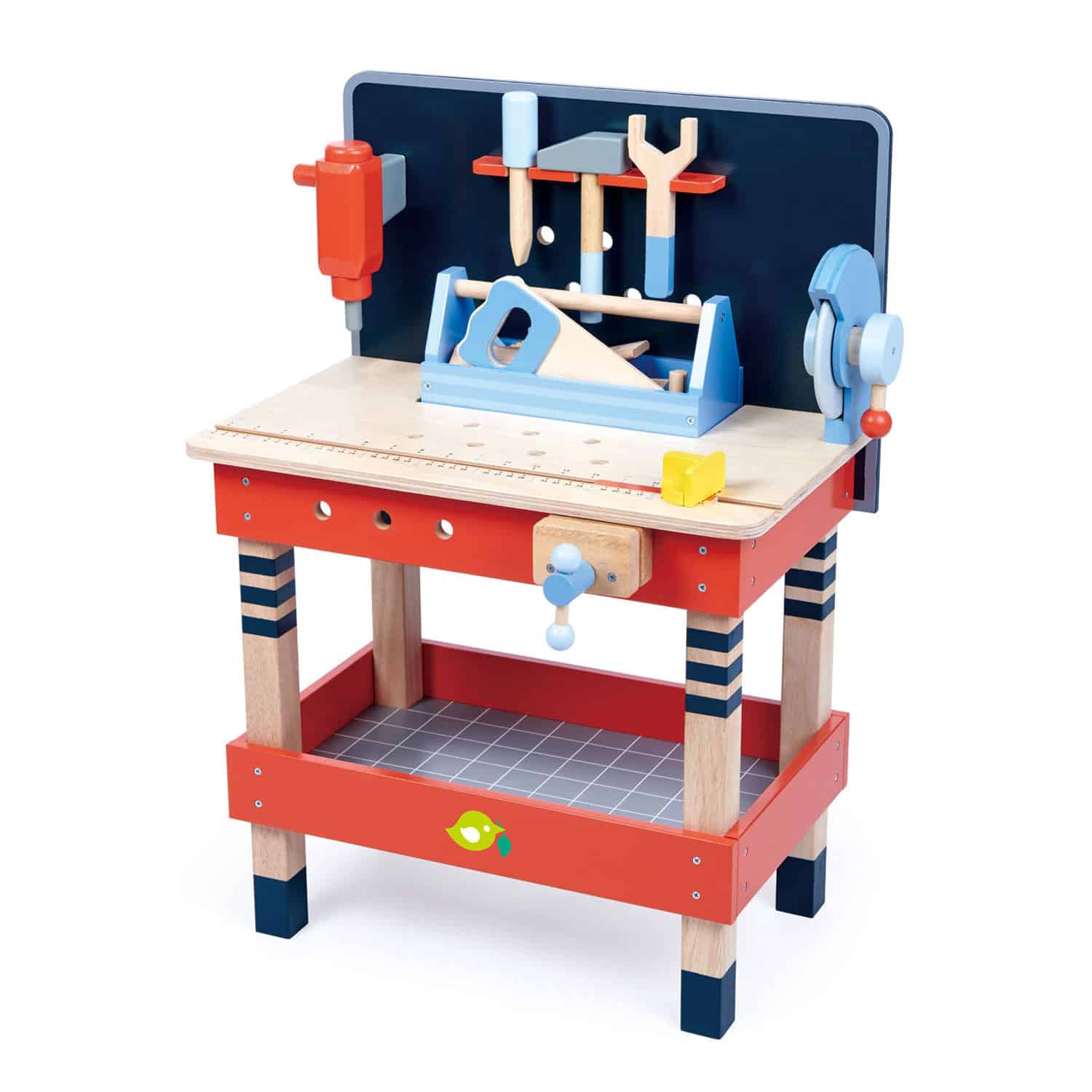 Atelier de lucru - TenderLeaf Tool Bench - 19 piese - Tender Leaf Toys - TL8561