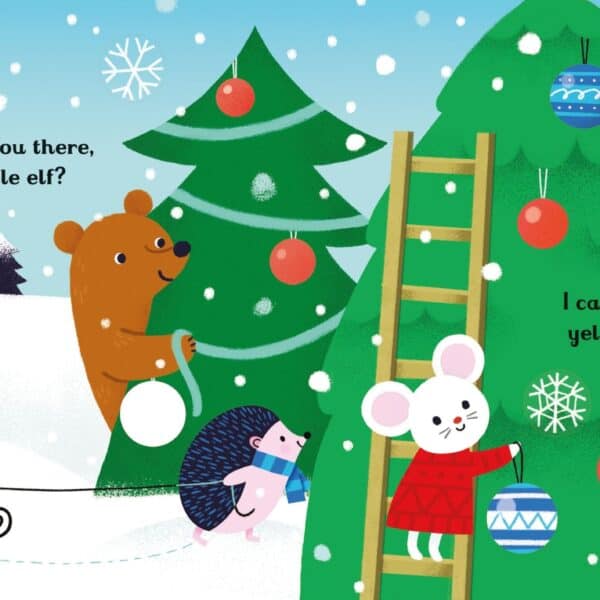 Carte Peep Inside poveste - Little Peep-Through Books Are you there little Elf? 3