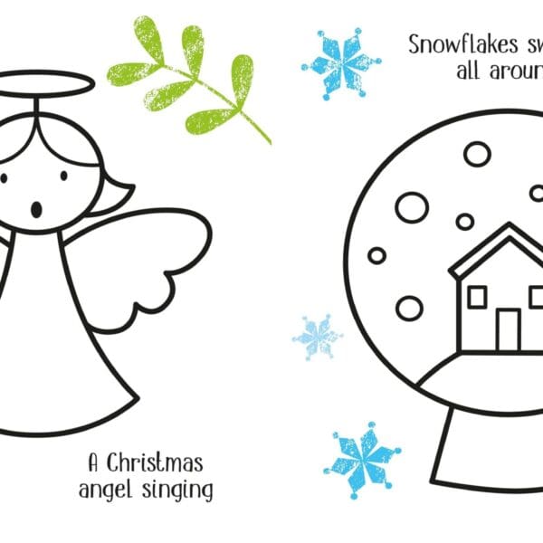 Carte pentru copii - First Colouring Christmas 2