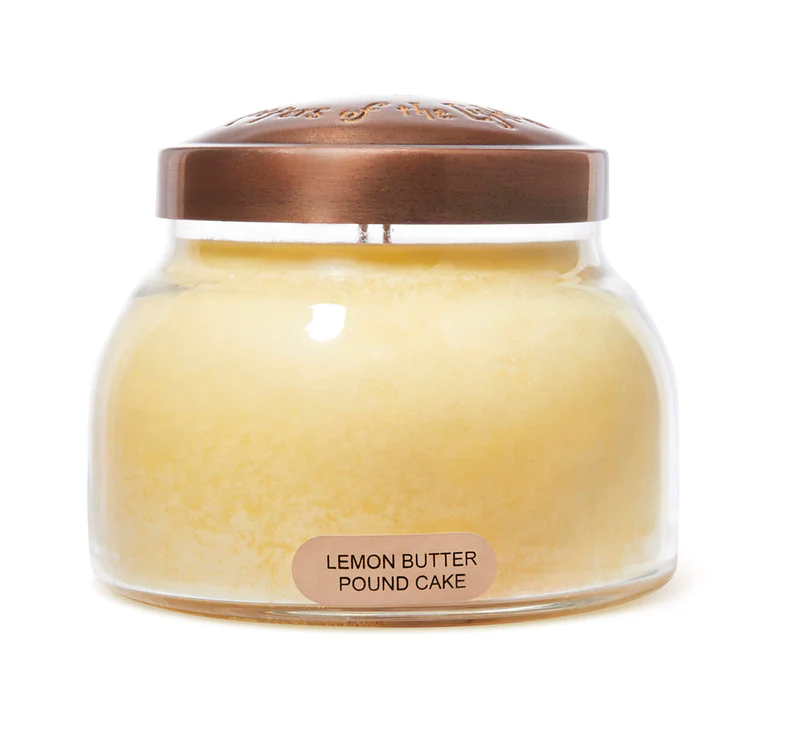 Lumanare parfumata - Cheerful candle - aroma Lemon Butter Pound Cake - Mediu - 623g