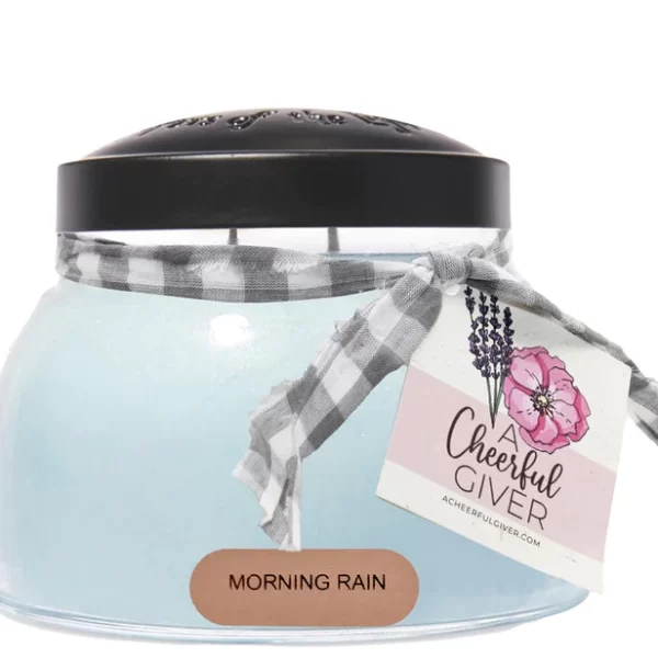 Lumanare parfumata - Cheerful candle - aroma Morning Rain - Mediu - 623g