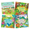 Pachet de 4 carti cu sunete – Garden Sounds, Animal Sounds, Woodland Sounds, Zoo Sounds 1