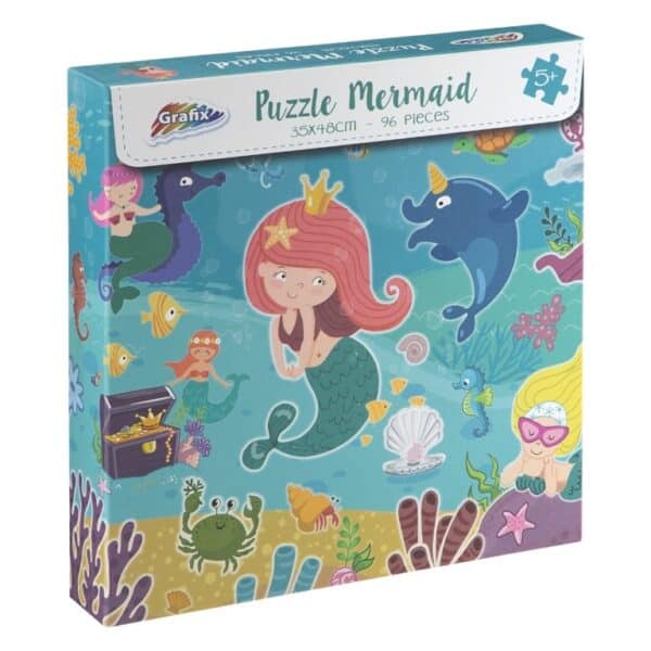 Mermaid Puzzle 96 pcs - 35x48cm 1