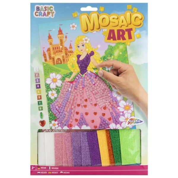Mosaic Art A4 - Blonde princess 1