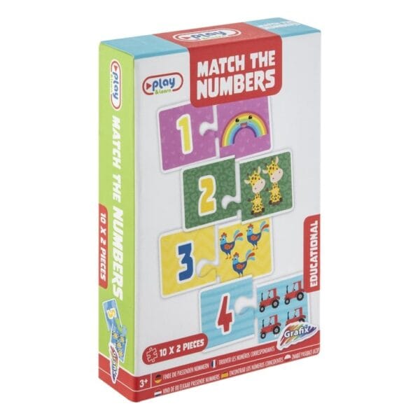 Match the numbers 1 up to 10 - 20 cards 1