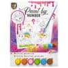 Paint By Number A4 - 6 paints&brush - Pink 1