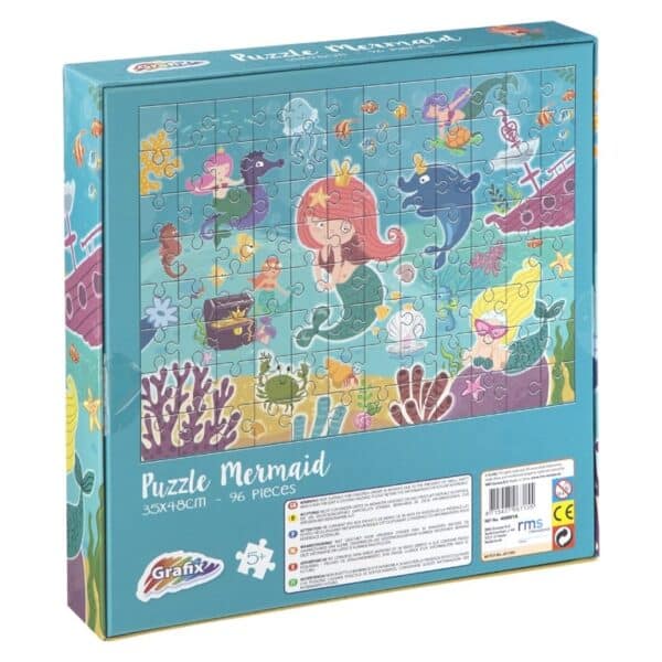 Mermaid Puzzle 96 pcs - 35x48cm 3