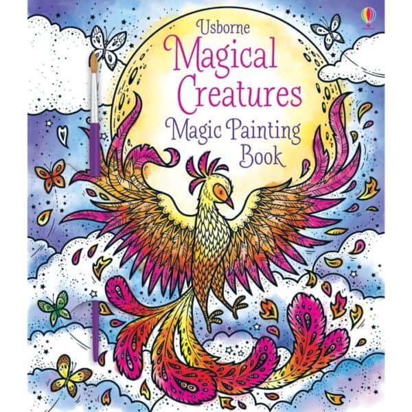 Carte de pictat cu apa - Magical Creatures Magic Painting Book 1