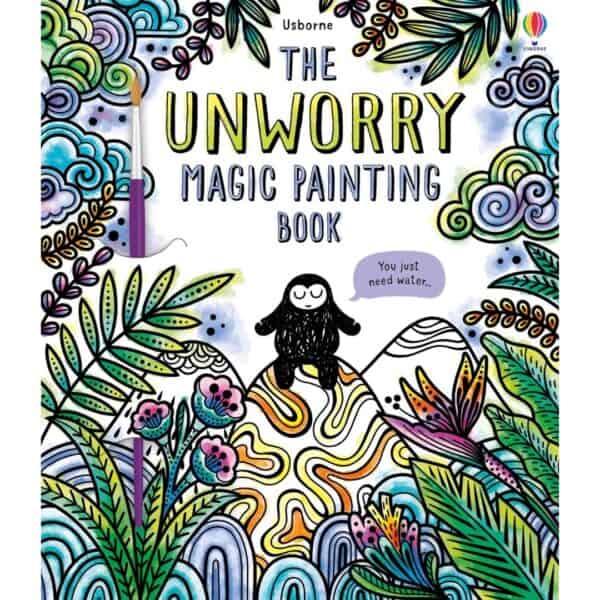 Carte de pictat cu apa - The Unworry Magic Painting Book 1