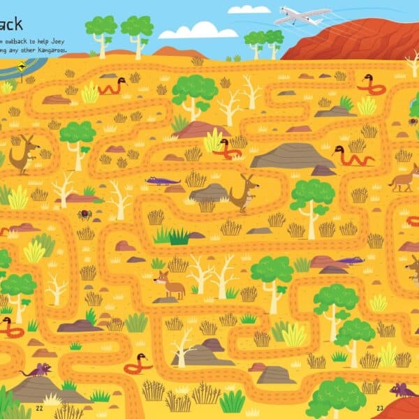 Carte pentru copii - AROUND THE WORLD MAZES 2