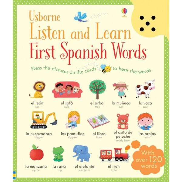 Carte pentru copii - Listen and Learn Spanish Words 1
