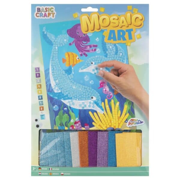 Mosaic Art A4 - Delfini 1