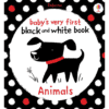 Baby’s very first black and white book Animals