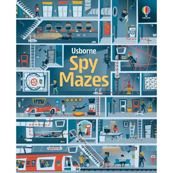 Carte pentru copii - SPY MAZES 1
