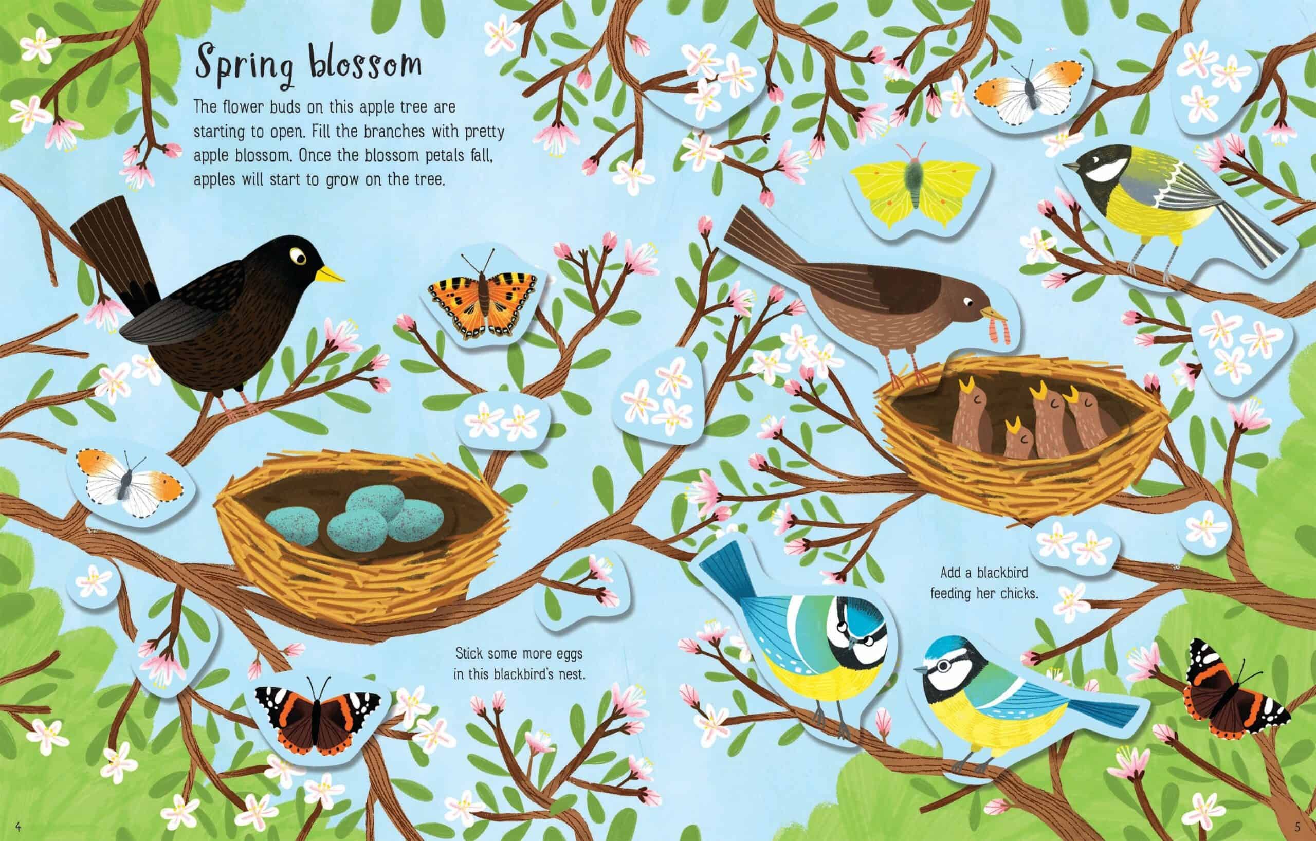 Carte pentru copii - First Sticker Book Seasons