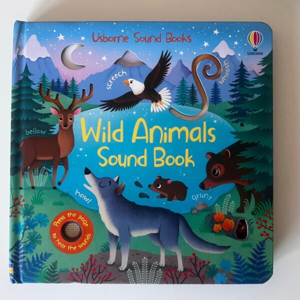 Resigilat - Wild Animals Sound Book – Carte cu sunetele animalelor salbatice