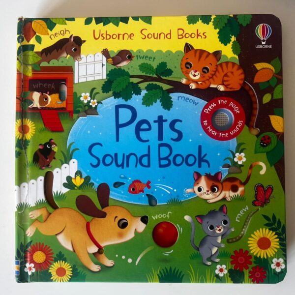 Resigilat - Carte muzicala cu animale - Pets Sound Book