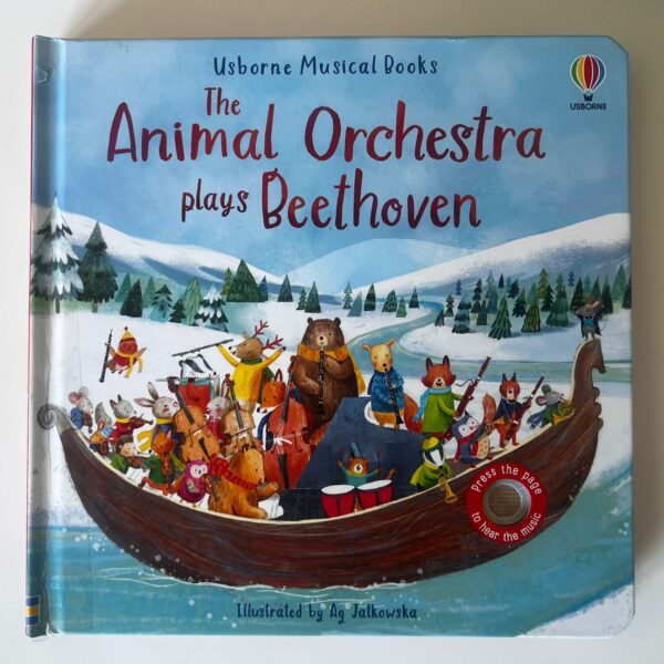 Resigilat - The Animal Orchestra Plays Beethoven – Carte cu sunete de Beethoven