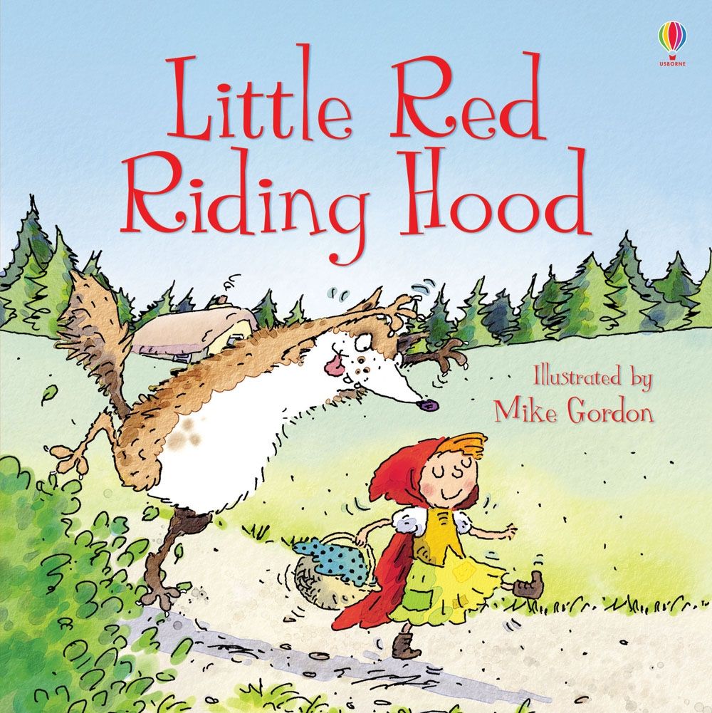 Carte Little Red Riding Hood, Usborne, + 2 ani