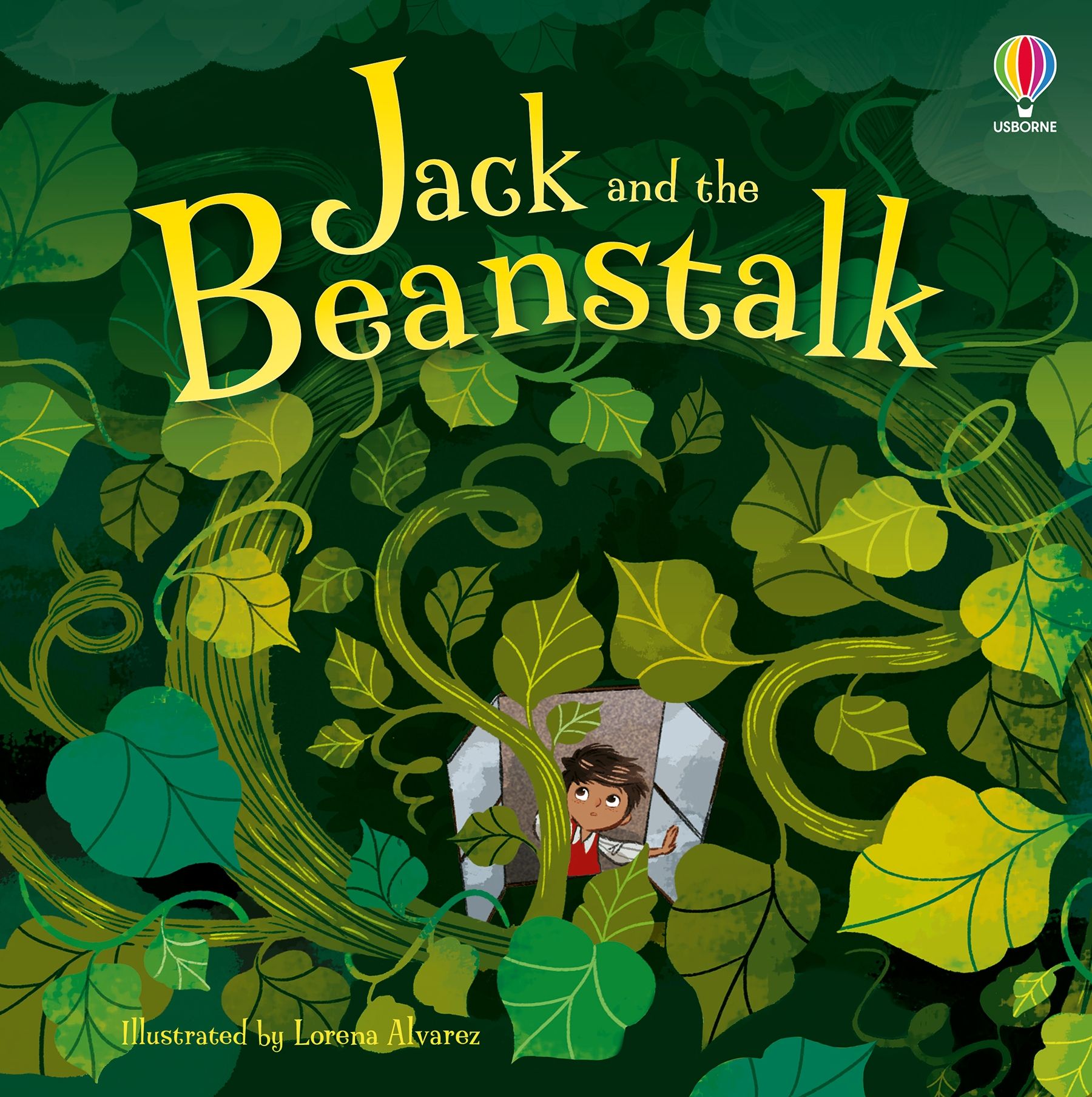 Carte Jack and the Beanstalk, Usborne, + 3 ani