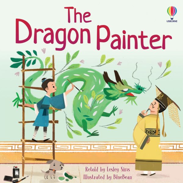 Carte The Dragon Painter, Usborne, + 18 luni
