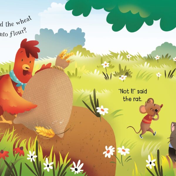Alternative view of Carte The Little Red Hen, Usborne, + 18 luni