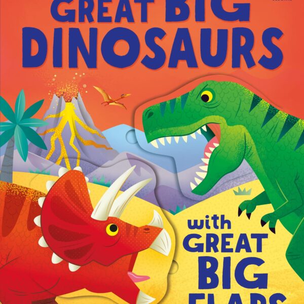 Carte Great Big Dinosaurs (with great big flaps), Usborne, + 3 ani