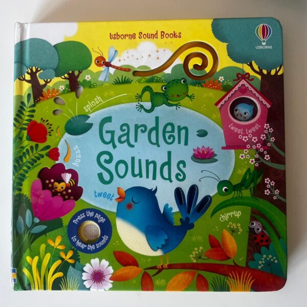 Resigilat - Carte pentru copii - Garden Sounds – Carte cu sunetele din gradina