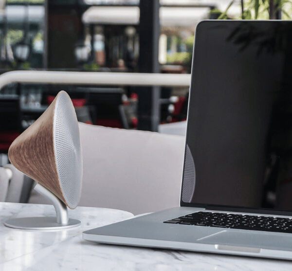 Boxa bluetooth - Mini Halo One - Lemn de nuc