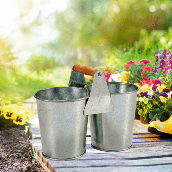 Ghiveci dublu cu maner