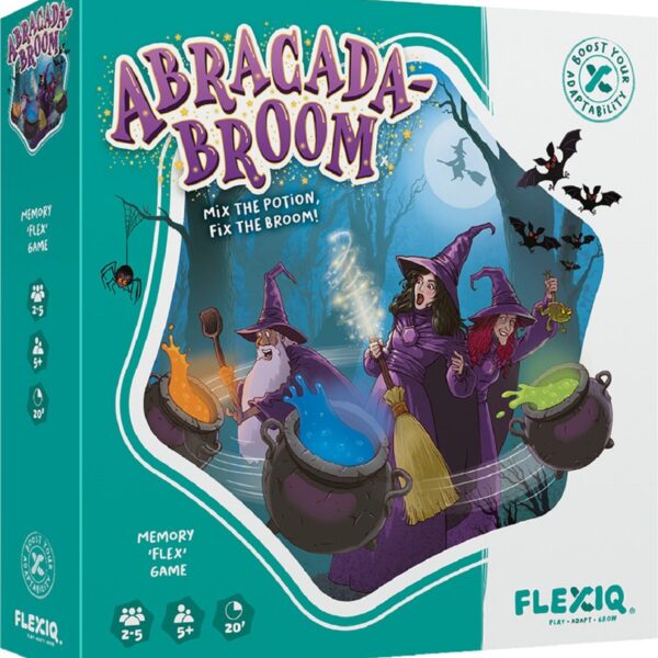 Joc de societate - Abracada - Broom, Flexiq, 5 + ani