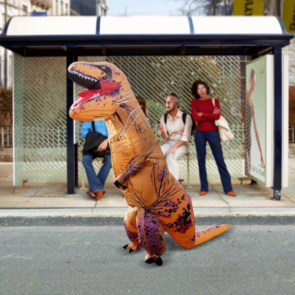 Costum gonflabil - Dinozaur