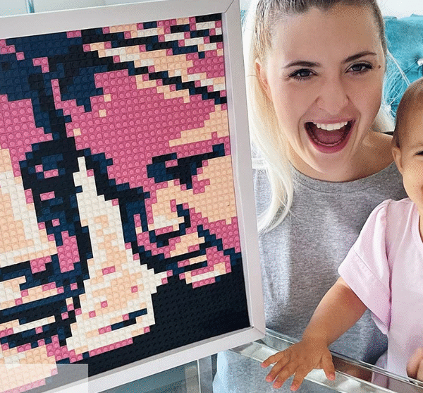 Qbrix Poster -- Lego personalizabil