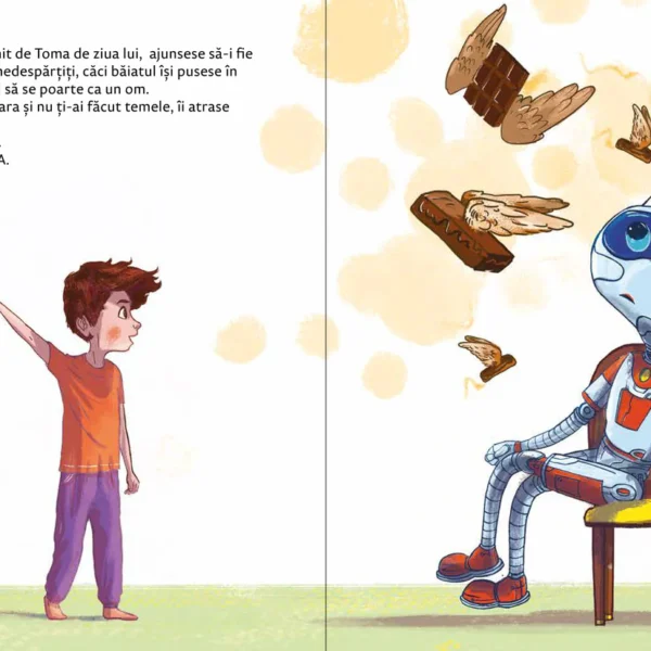 Alternative view of Robo Bobo își face temele