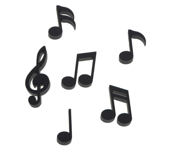 Alternative view of Magneti Note Muzicale