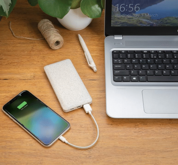 Powerbank eco fibre de grau
