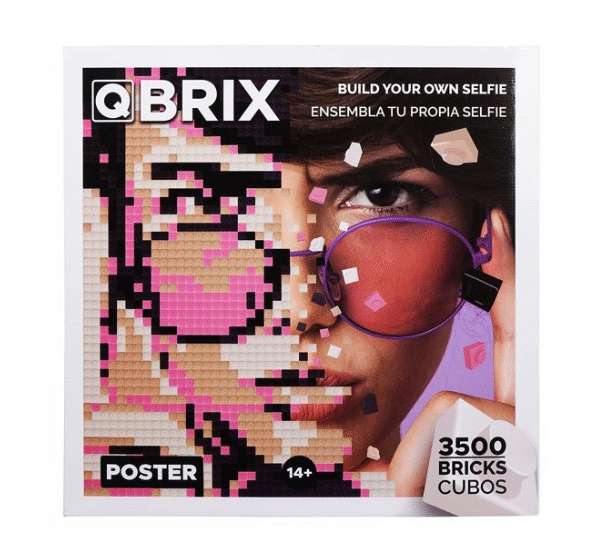 Alternative view of Qbrix Poster -- Lego personalizabil